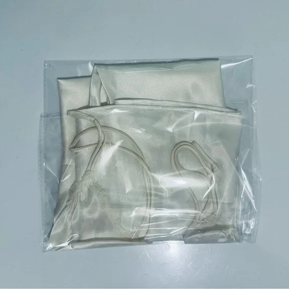 Vintage 1980’s Val Mode Lingerie Ivory White Lace Slip with Rose, Women Size XL - Picture 15 of 15